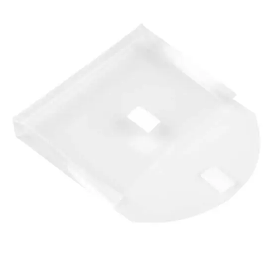 JAM Paper 5.5" x 7.5" Clear Plastic Hook & Loop Closure Envelopes, 12ct. {5}