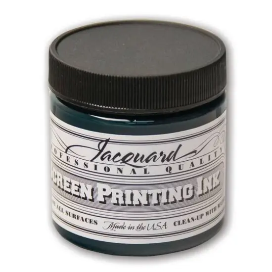 Jacquard Professional Screen Printing Ink, 4oz. Green {1}