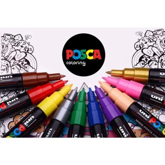 Posca PC-3M Fine Paint Marker Apricot {5}