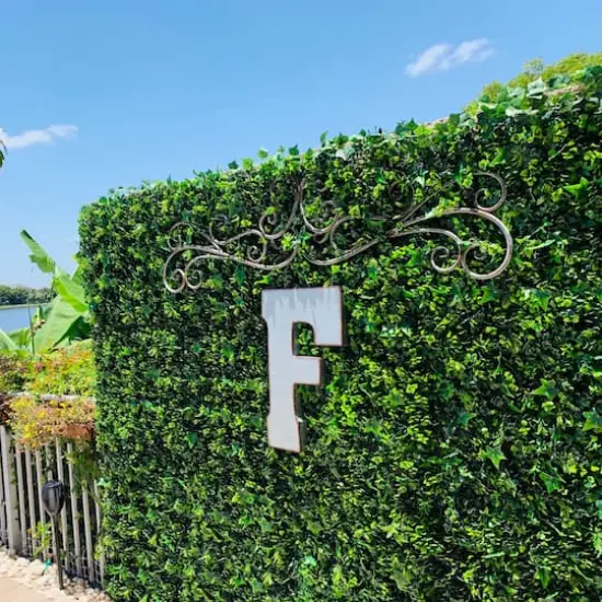 "Moss" Artificial Foliage Plant Green Wall Panels, 4ct. {6}