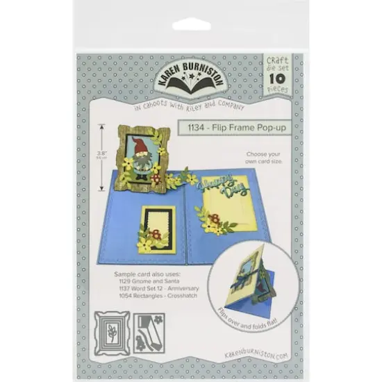 Karen Burniston Dies-Flip Frame Pop-Up {1}