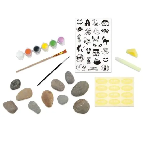 Creativity for Kids&reg; Hide & Seek Halloween Rocks {6}