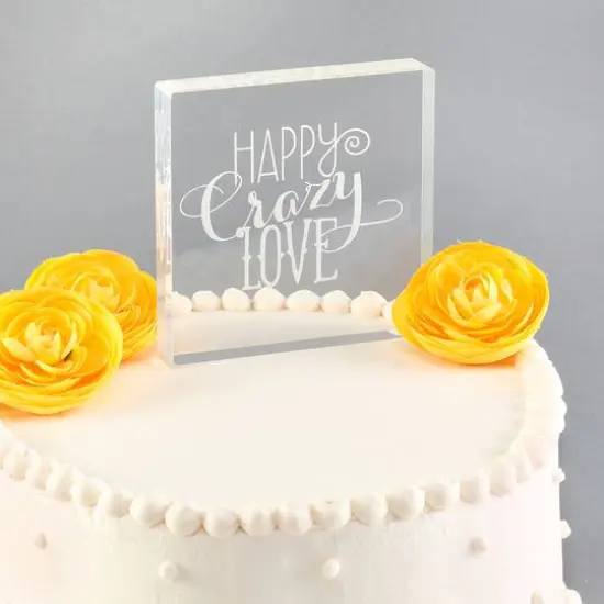 Hortense B. Hewitt Co. Happy Crazy Love Cake Top {1}