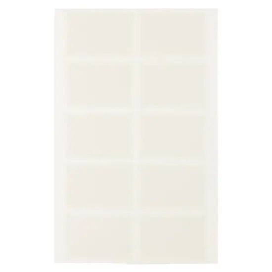 JAM Paper 2" x 3.5" Clear Self-Adhesive Business Card Holders {4}