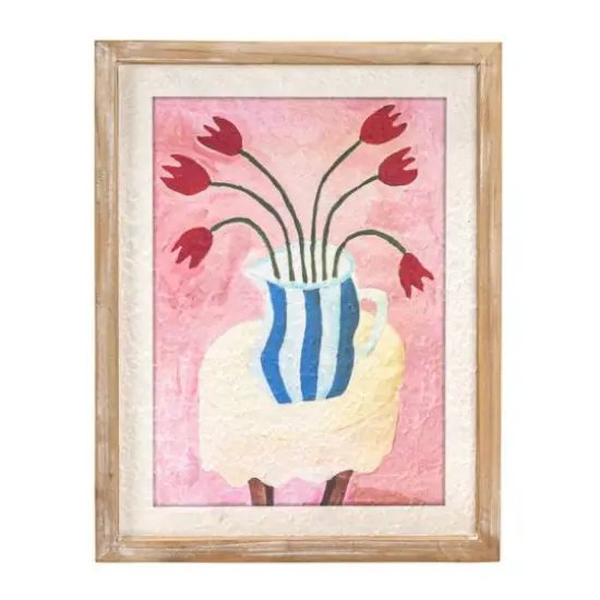 Hello Honey® Multicolor Framed Flower Still Life Framed Wall Décor {6}