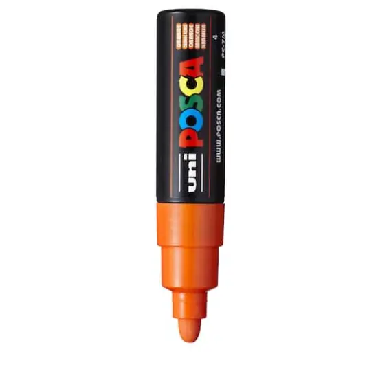 uni&reg; POSCA&reg; PC-7M Bullet Marker Orange {4}