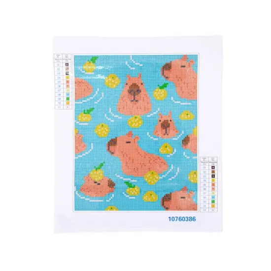 Capybaras Square Diamond Art Kit by Make Market&reg; {4}