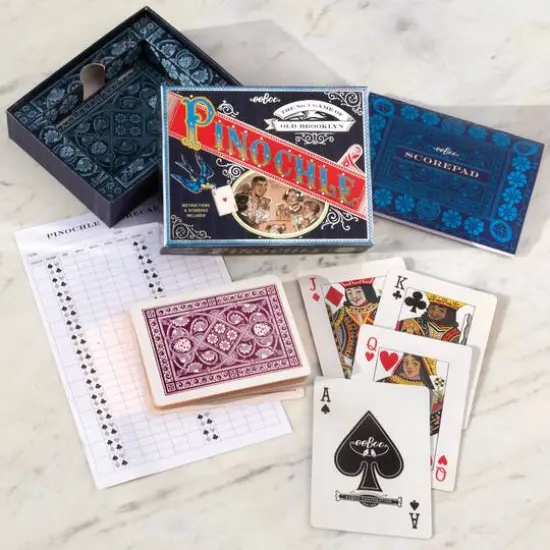 eeBoo Piece & Love Pinochle Playing Card Set {1}