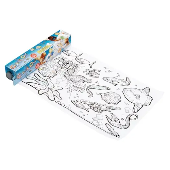 Under the Sea Color On! Coloring Roll {4}