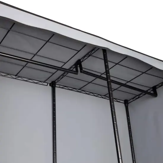 Honey Can Do 43" Clothes Storage Wardrobe With Drawers {9}