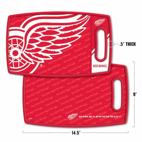 NHL Logo Series Cutting Board Detroit Red Wings {4}