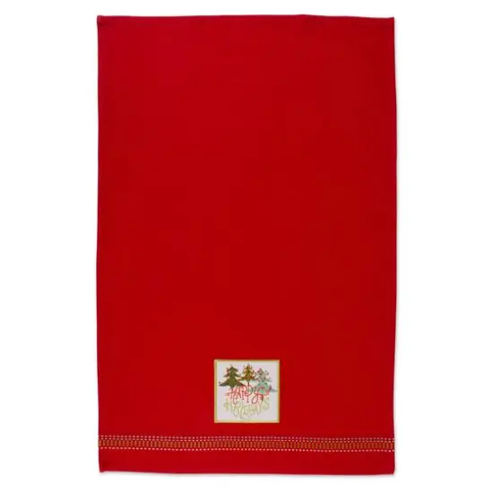 DII&reg; Cozy Christmas Embellished Dishtowel Set {7}