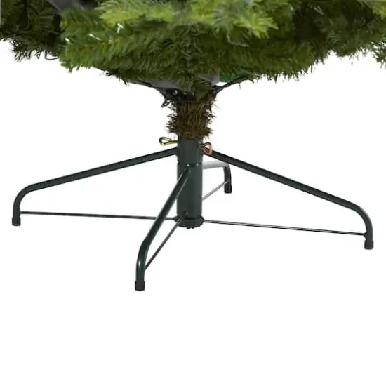 8ft. Pre-Lit North Carolina Spruce Artificial Christmas Tree, Clear LED Lights {5}