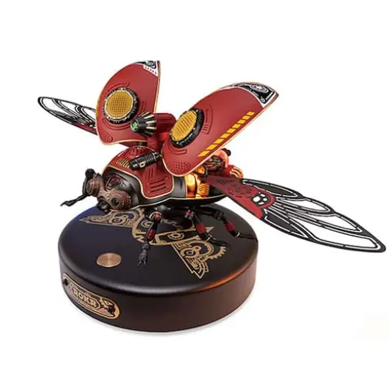 ROKR&reg; Mechanical Age Scout Beetle LED 3D Puzzle Kit {1}
