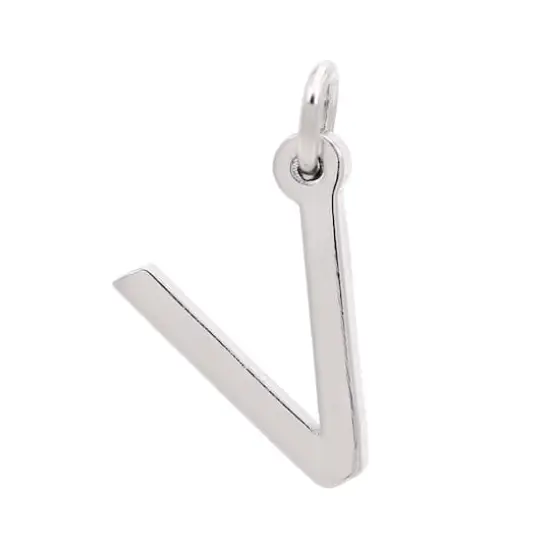 Sterling Silver Alphabet Charm by Bead Landing&trade; V {4}