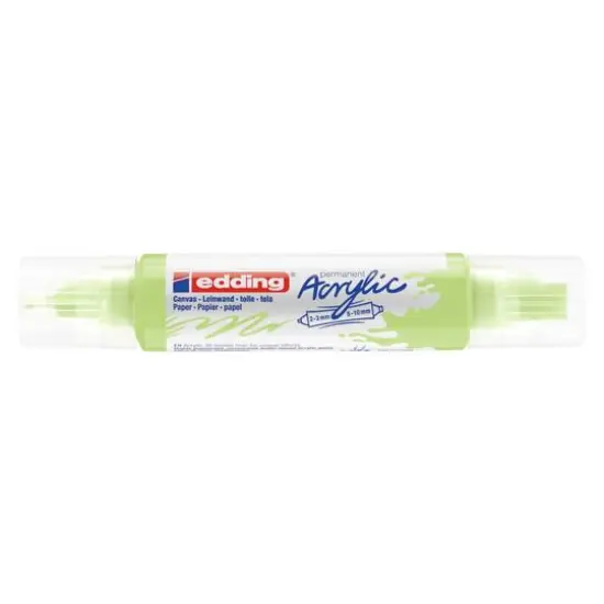 edding&reg; 5400 Acrylic 3D Double Liner Marker Pastel Green {1}