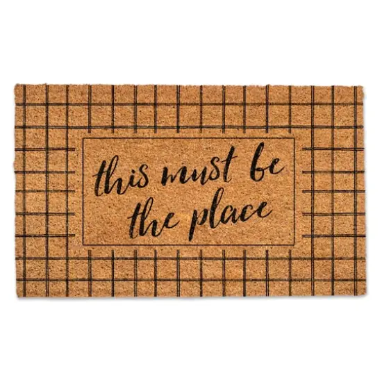 This Must Be the Place Doormat {1}