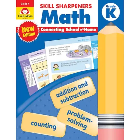 Evan-Moor Educational Publishers Skill Sharpeners: Math, Grade K {1}