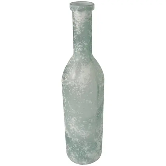 29" Frosted Spanish Bottle Glass Vase {3}