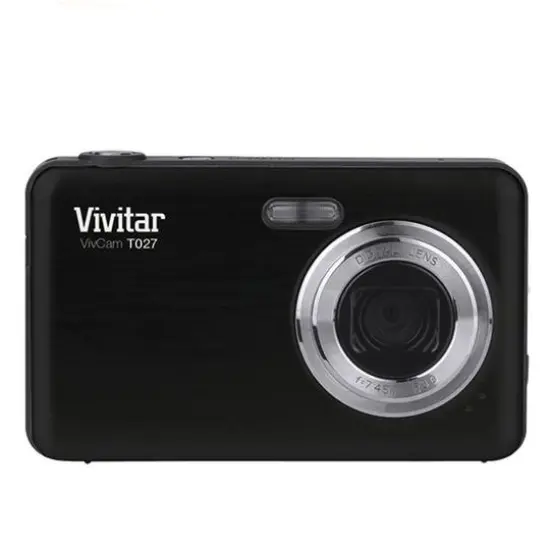 Vivitar Vivicam Black T027 12.1 Megapixel Digital Camera {1}