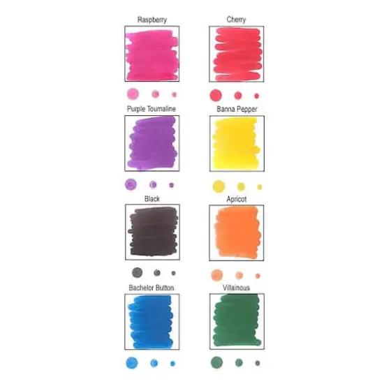 Leisure Arts&reg; Bright & Bold Dot Art Pad & Marker Set {5}
