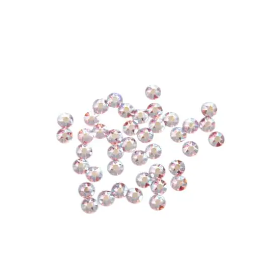 SS20 Round Flatback Austrian Crystals by Bead Landing&trade;, 45ct. Light Rose Aurora Borealis {1}