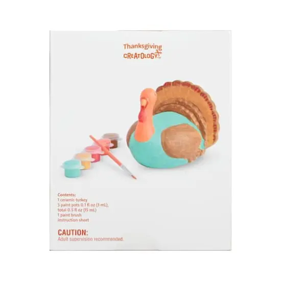 3D Ceramic Turkey Craft Kit by Creatology™ {5}