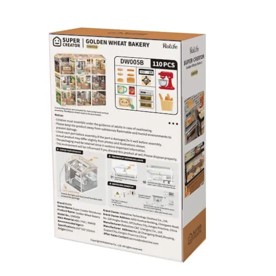 Rolife&reg; Super Creator Golden Wheat Bakery {8}