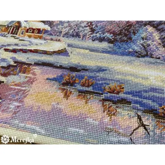 Merejka The First Snow Counted Cross Stitch Kit {7}