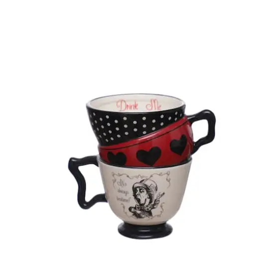 20.9oz. Mad Hatter Teacup Trio Ceramic Mug by Ashland&reg; {1}