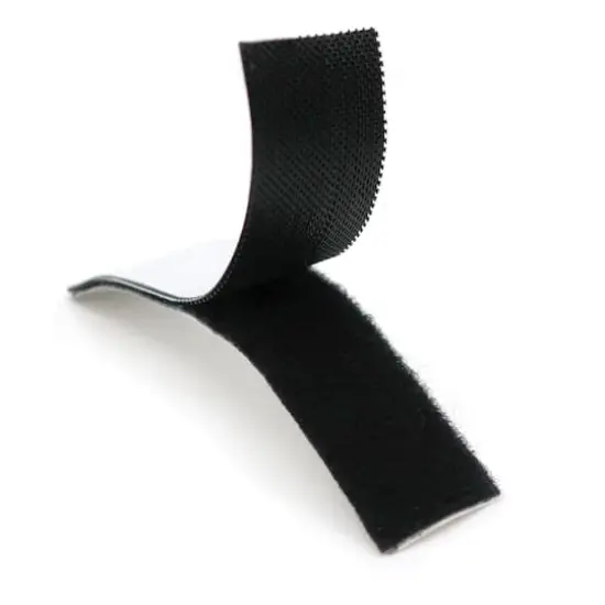 VELCRO&reg; Brand Sleek & Thin&trade; Stick On Black Fastener Roll {4}