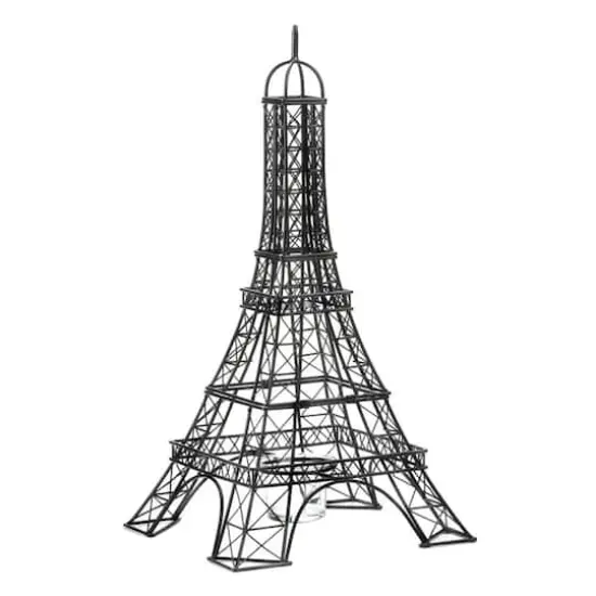 Eiffel Tower Candleholder 8" x 8" x 15.5" {1}