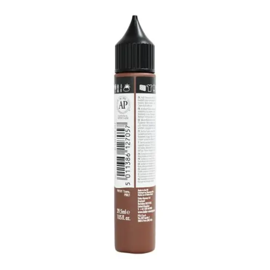 Daler-Rowney&reg; System 3 Fluid Acrylic, 29.5mL 223 Burnt Umber {4}