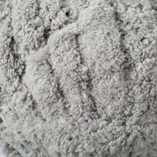 Fluffy Chenille&trade; Yarn by Loops & Threads&reg; Mirage Grey {3}