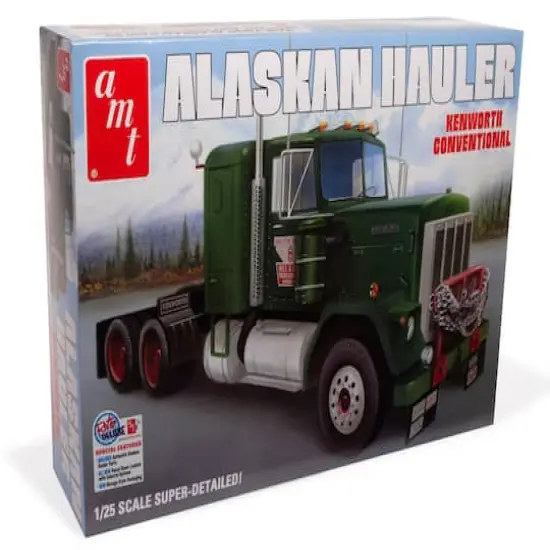 AMT&reg; Alaskan Hauler Kenworth Tractor 1:25 Scale Model Kit {1}