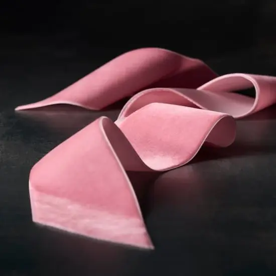 2" x 3yd. Velvet Ribbon by Celebrate It&trade; Classic Pink {3}