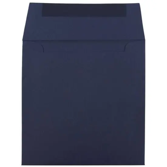 JAM Paper 8.5" x 8.5" Square Premium Invitation Envelopes, 25ct. Navy Blue {4}