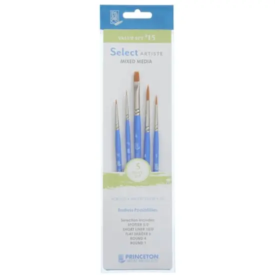 Princeton&trade; Select&trade; Artiste Series 3750 #15 Brush Set {1}