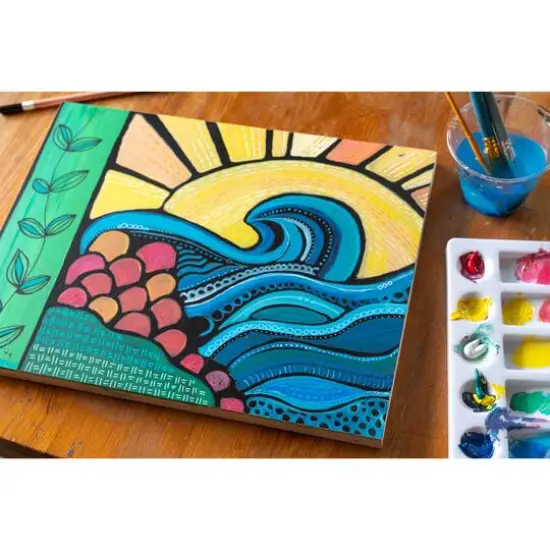 Art Alternatives Black Limited Edition Creative Surface Chalkboard, 11" x 14" {10}