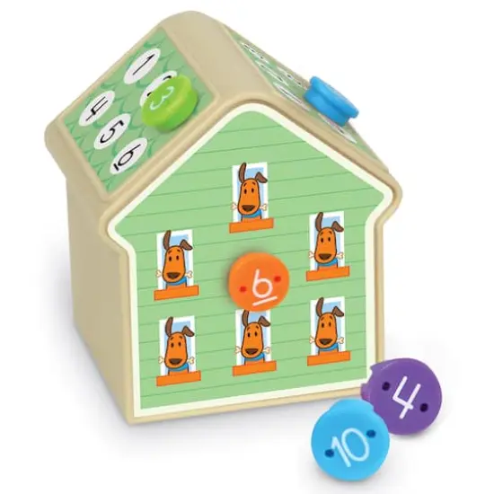 Learning Resources Number Nails! Fine Motor Math Game {5}