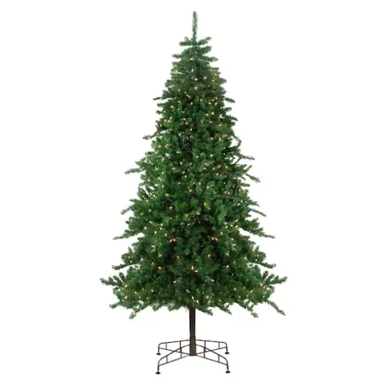 9ft. Pre-Lit Eden Spruce Artificial Christmas Tree, Clear Lights {1}