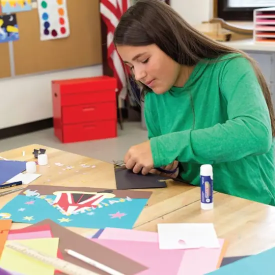 Tru-Ray&reg; 12" x 18" Construction Paper, 50 Sheets Black {4}