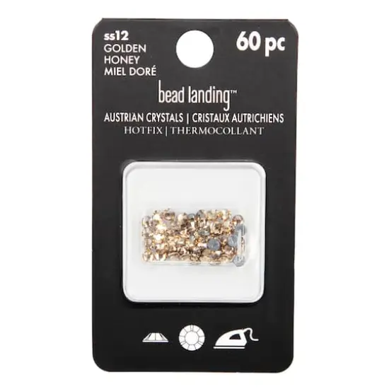 SS12 Hotfix Austrian Crystals by Bead Landing™, 60ct. Golden Honey {5}
