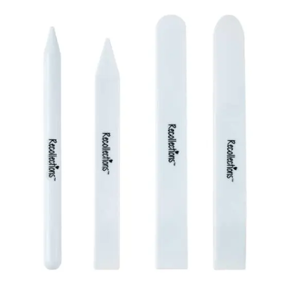 4 Piece Bone Folder Paper Scoring Tool Set by Recollections&trade; {4}