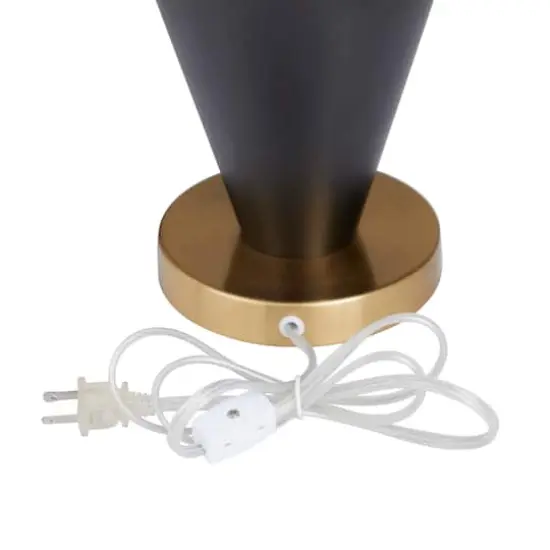 CosmoLiving by Cosmopolitan 27" Contemporary Table Lamp Black {5}