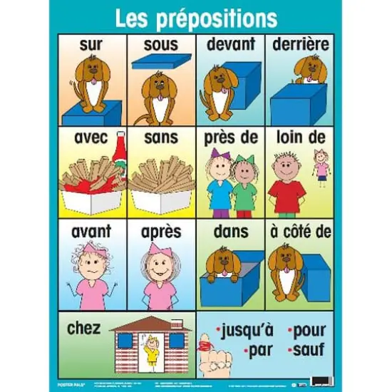 Poster Pals&reg; French Essential Classroom Posters, 7ct. {5}