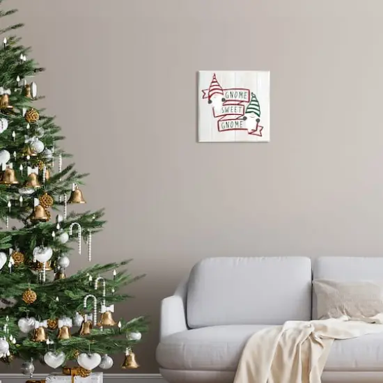 Stupell Industries Gnome Sweet Gnome Banner Wall Plaque Art {3}