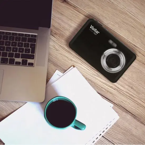 Vivitar Vivicam Black T027 12.1 Megapixel Digital Camera {3}