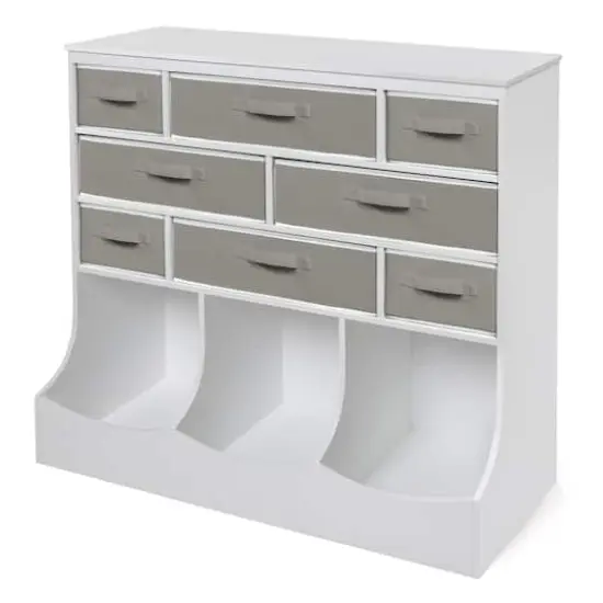 Badger Basket White Baskets & Bins Storage Station {7}