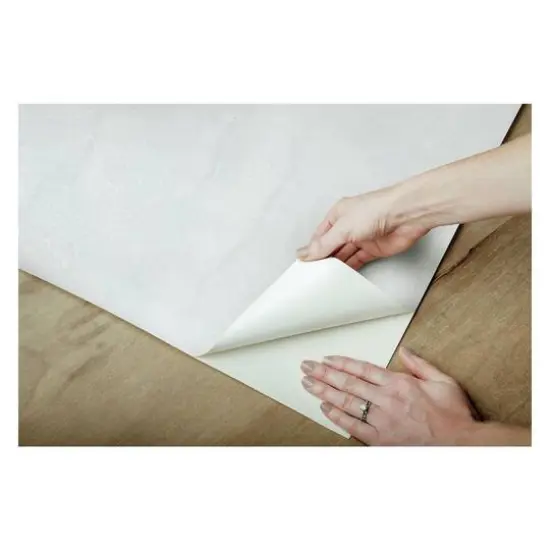 RoomMates Sea Foam Peel & Stick Wallpaper Mural Gray/Gold {7}